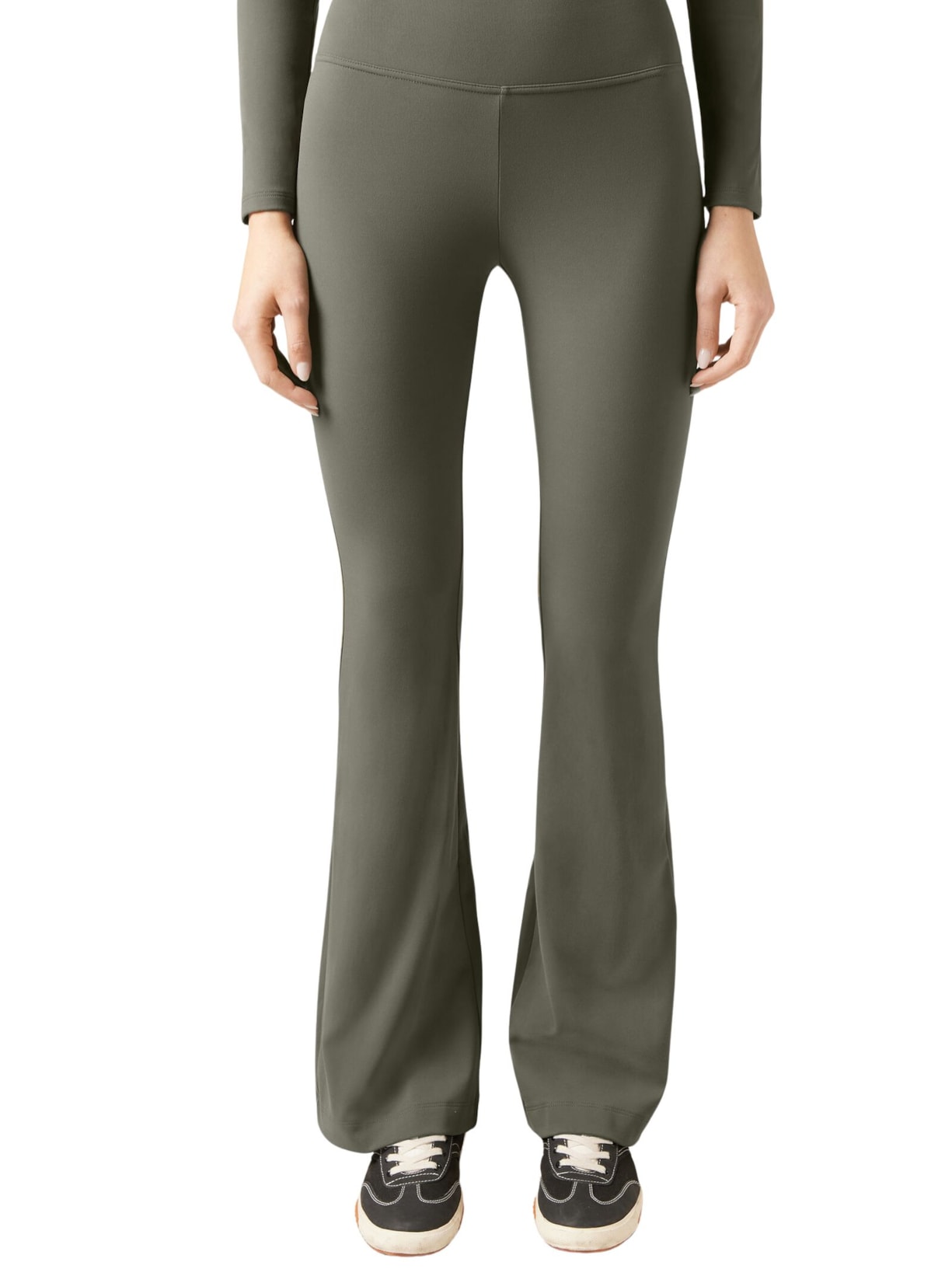 Calça Legging Flare Soft Touch First Class - Verde