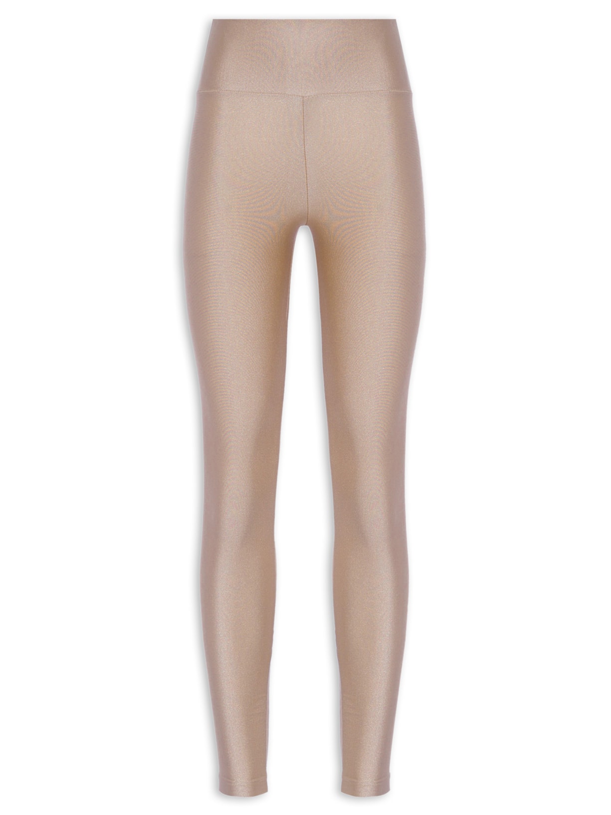 Calça Legging Lycra Cós - Bege
