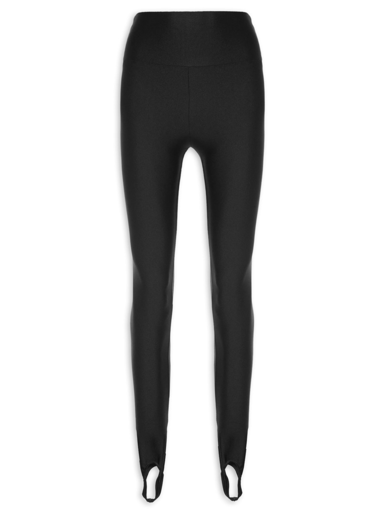 Calça Legging Lycra Cós Fuseau - Preto