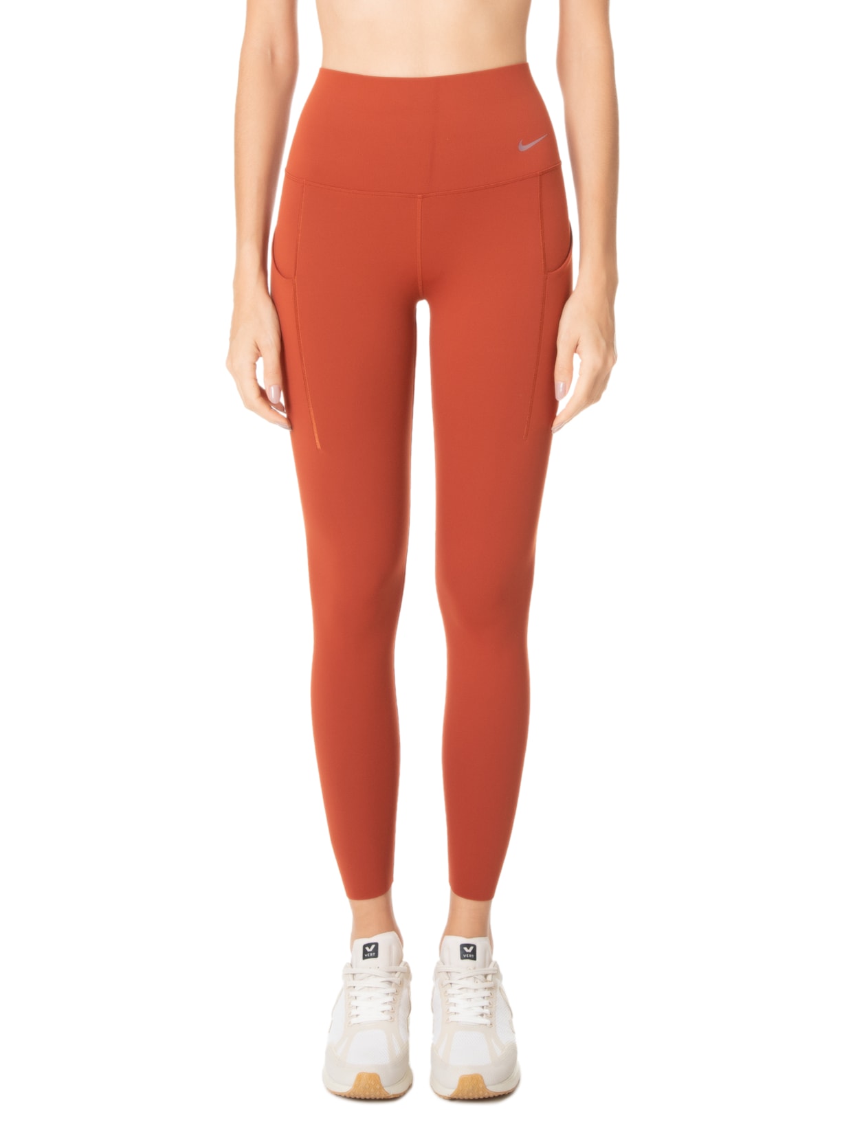 Calça Legging Universa 7/8 Marrom Nike