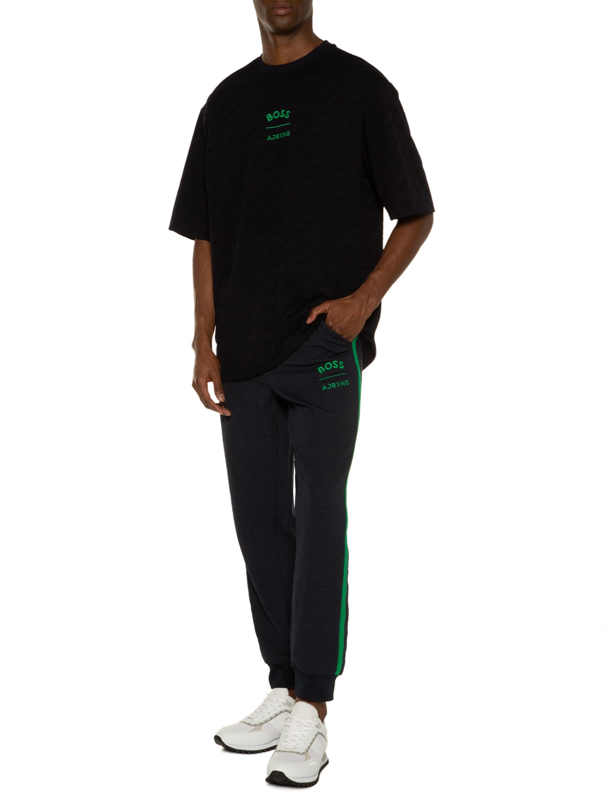 Calça Masculima Hover Aj Azul Boss