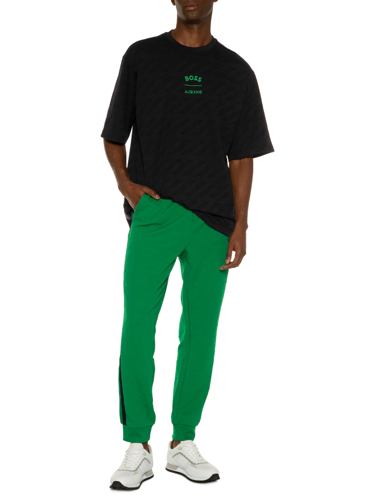 Calça Masculima Hover Aj Verde Boss