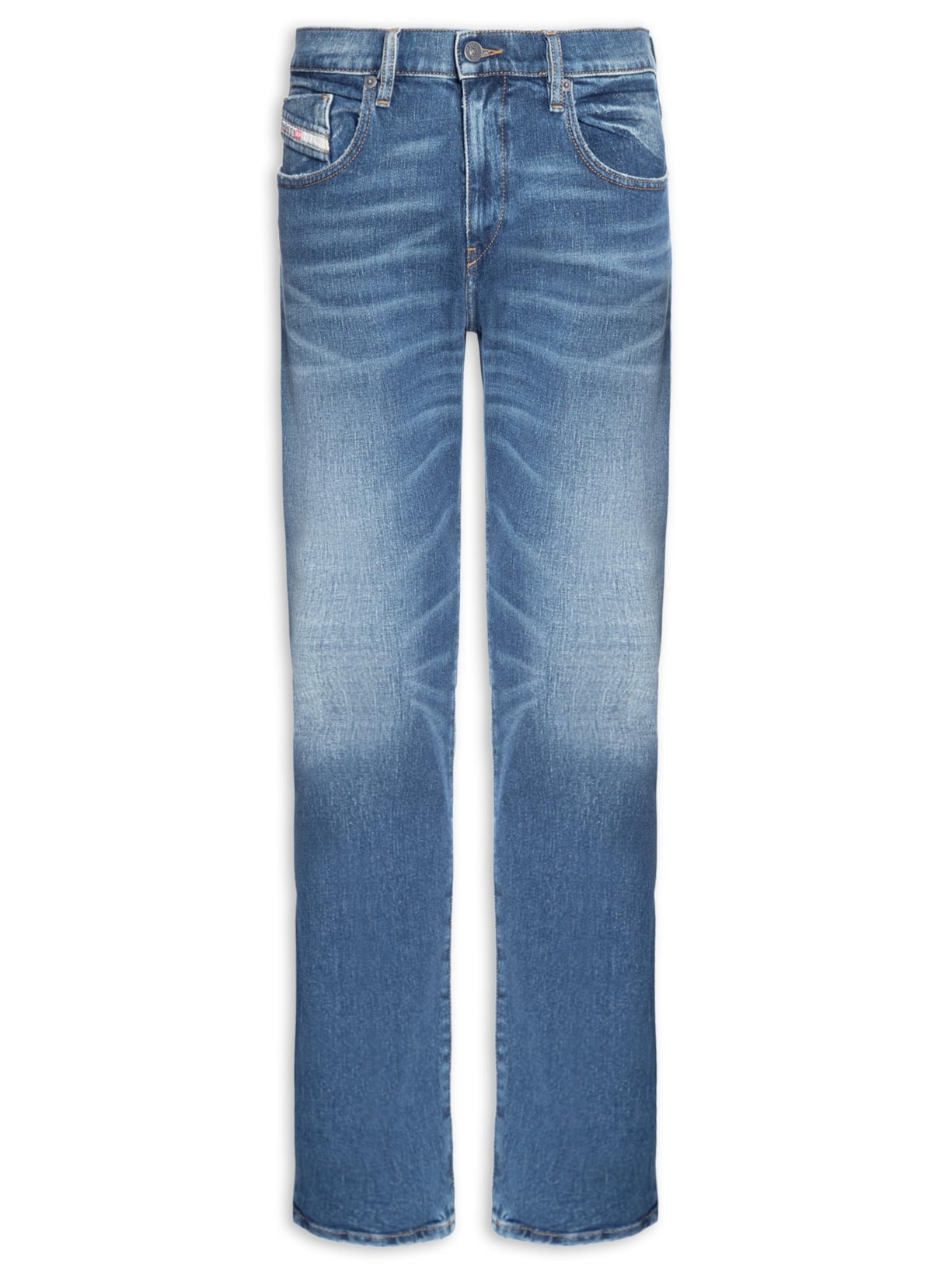 Calça Masculina 2019 D-Strukt L32 Pantaloni Azul Diesel