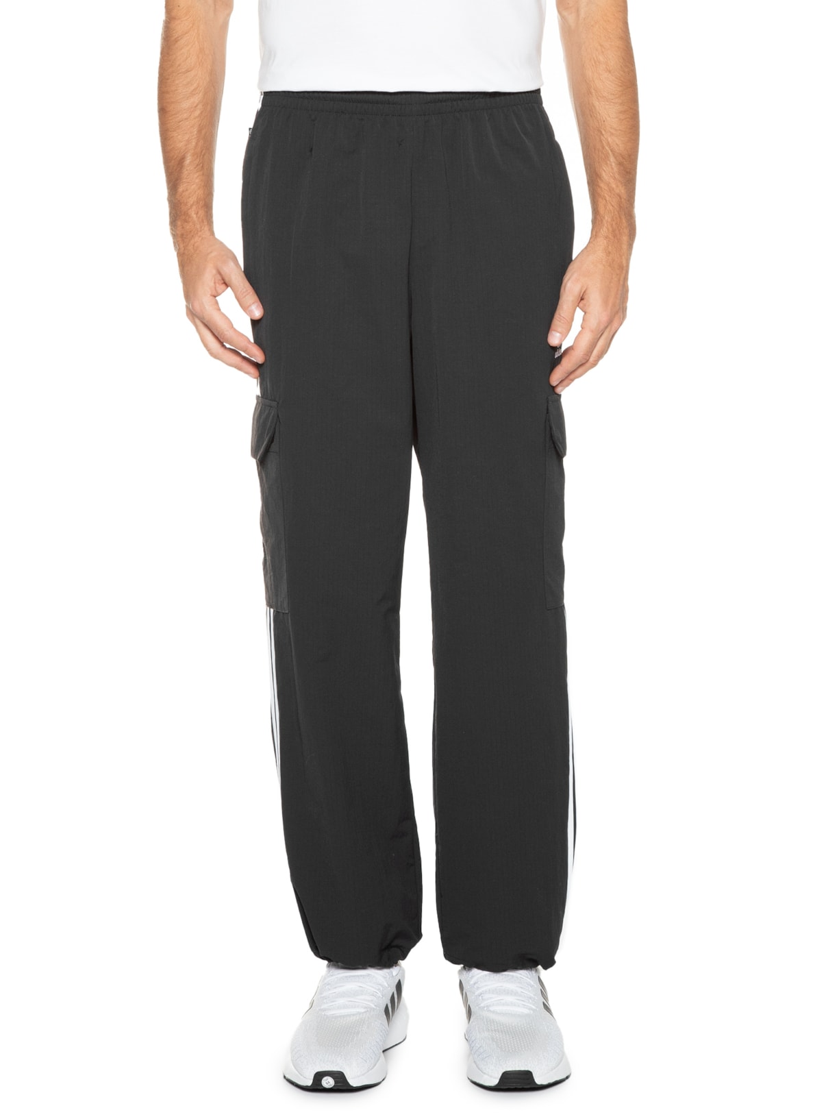 Calça Masculina 3 String Cargo Preto Adidas Originals