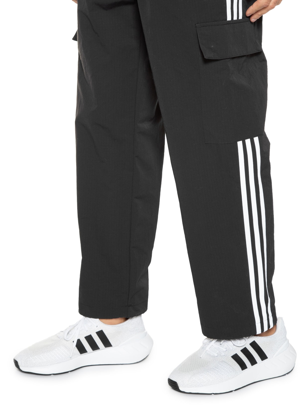 Calça Masculina 3 String Cargo Preto Adidas Originals