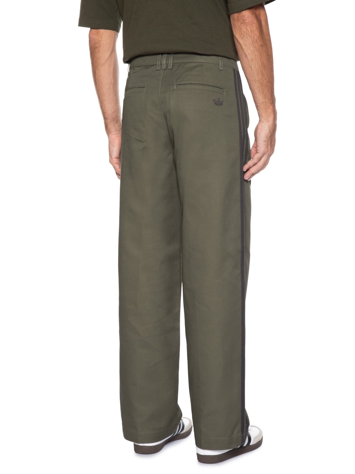 Calça Masculina 3S Verde Adidas Originals