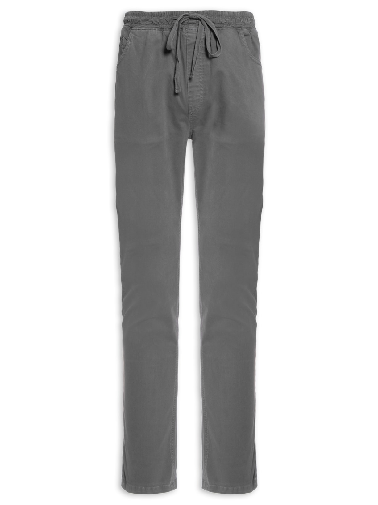 Calça Masculina 5 Pockets - Cinza