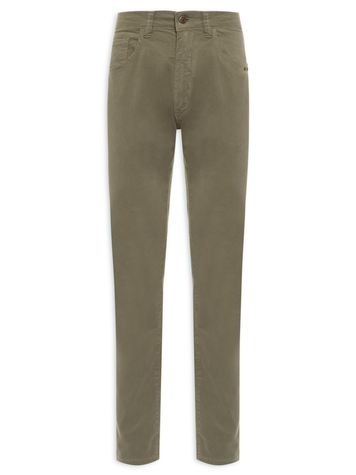 Calça Masculina 5 Pockets Color Lisa Verde Osklen