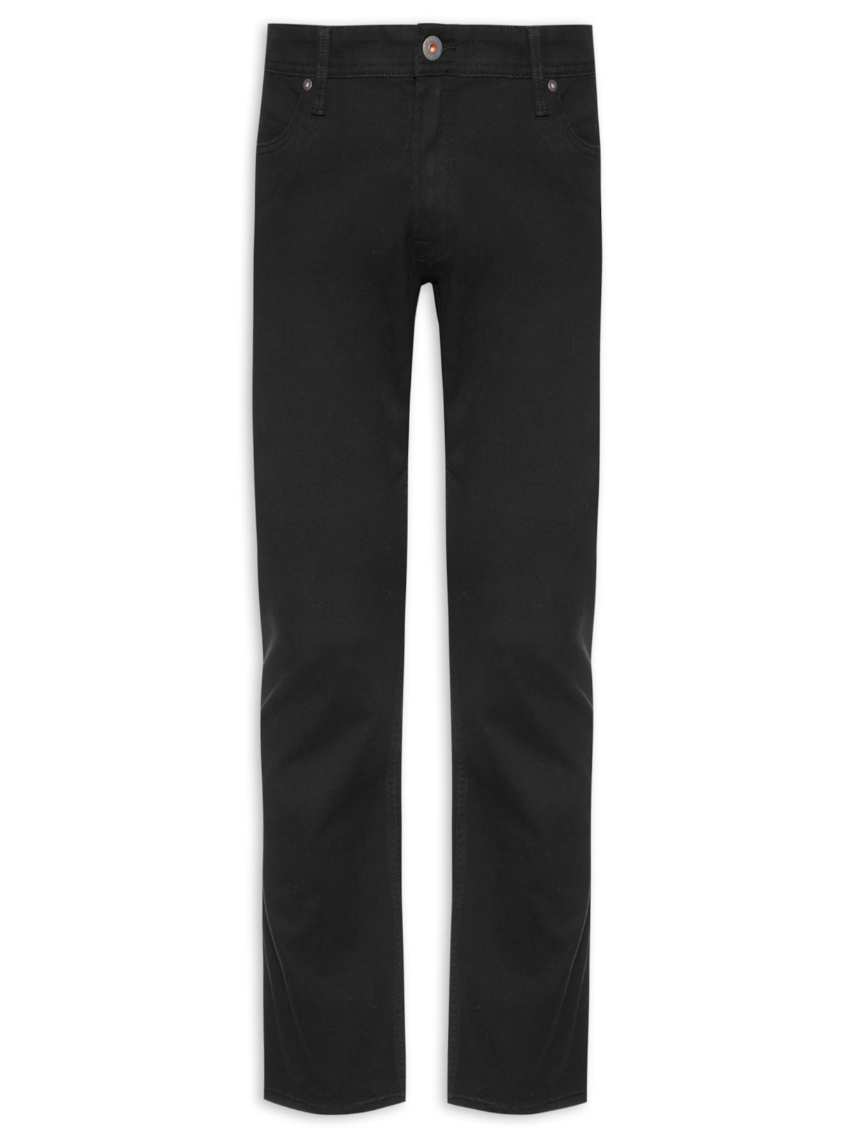 Calça Masculina 5 Pockets Glenn Dylan Original Preto Jack & Jones