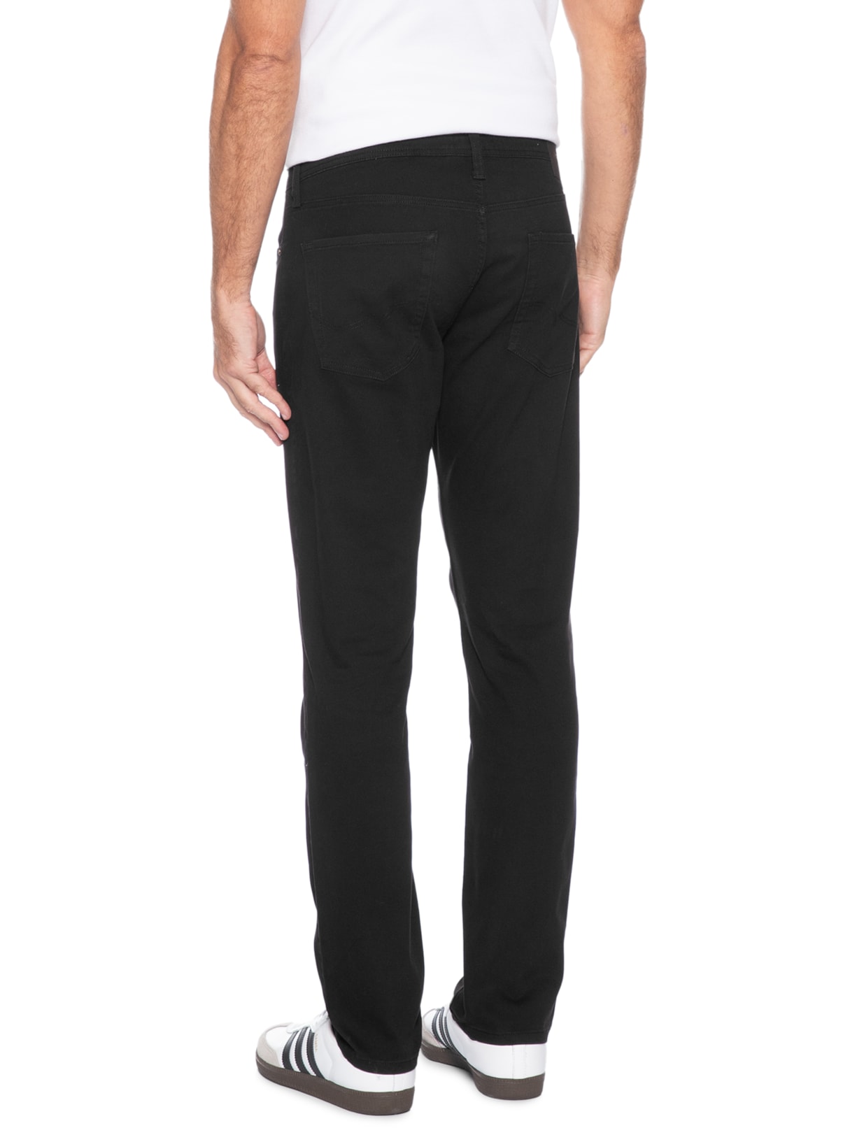 Calça Masculina 5 Pockets Glenn Dylan Original Preto Jack & Jones