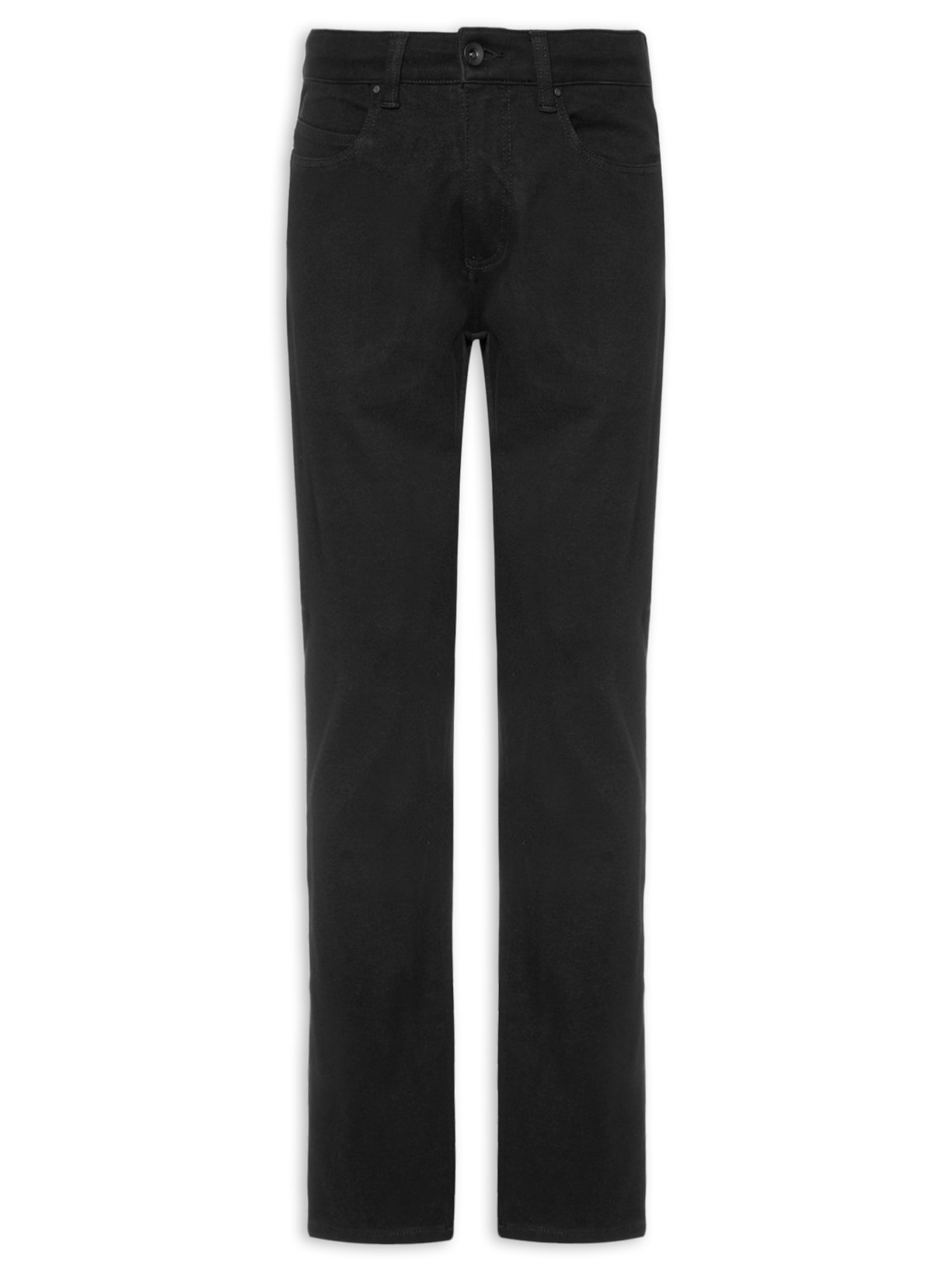 Calça Masculina 5 Pockets Moletom - Preto