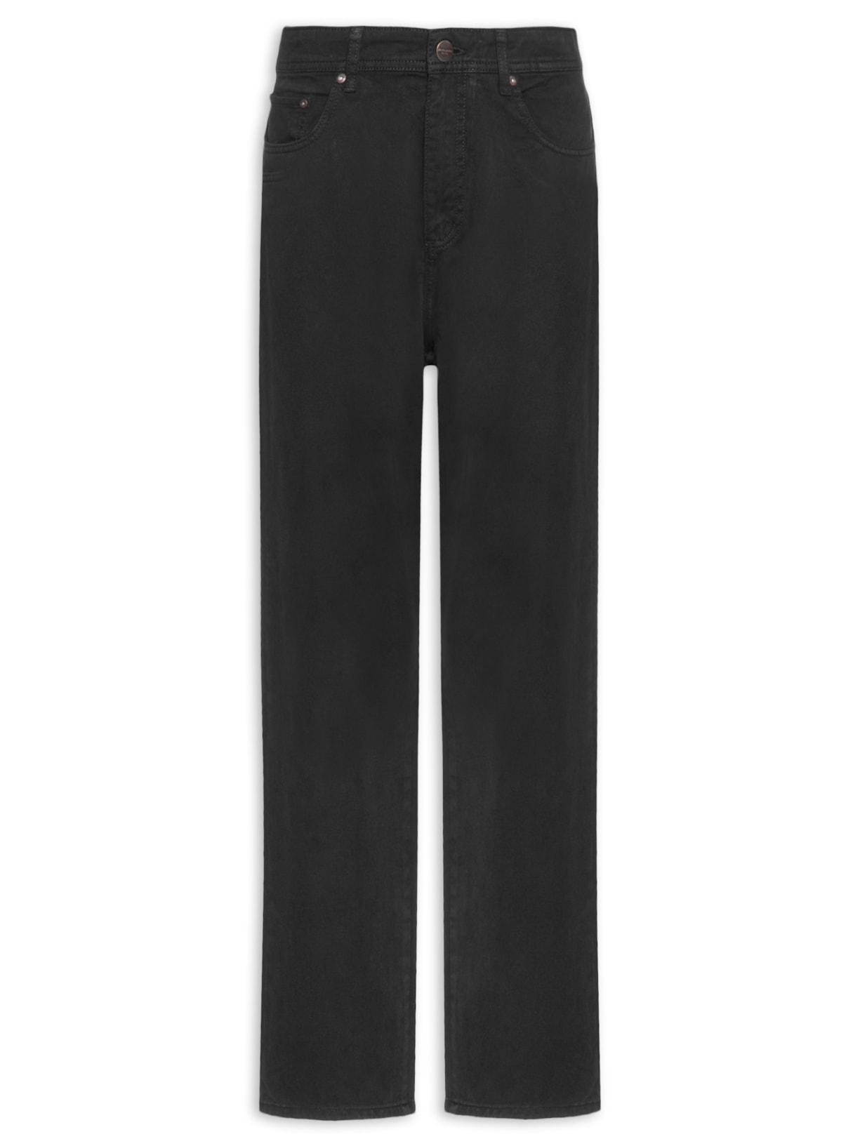 Calça Masculina 5 Pockets Original Fit - Preto