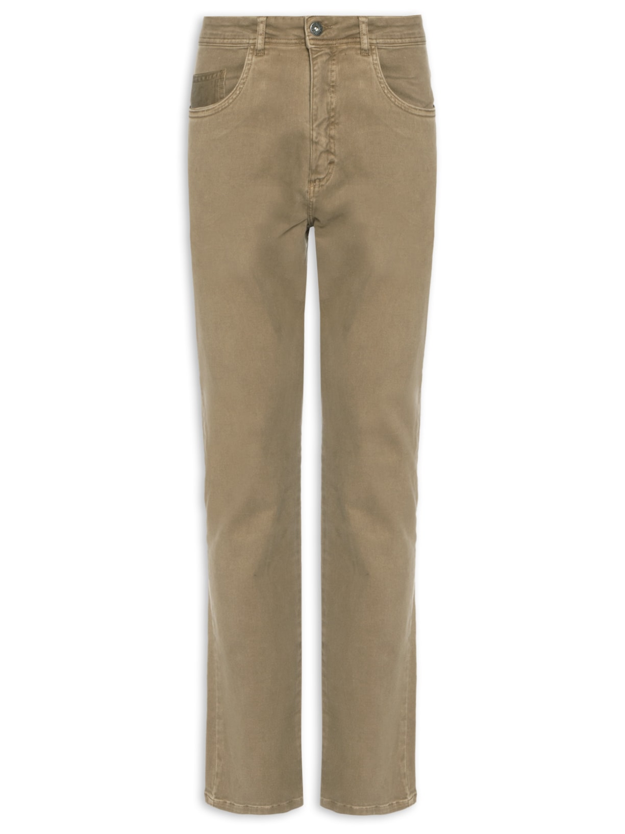 Calça Masculina 5 Pockets Super Soft - Marrom