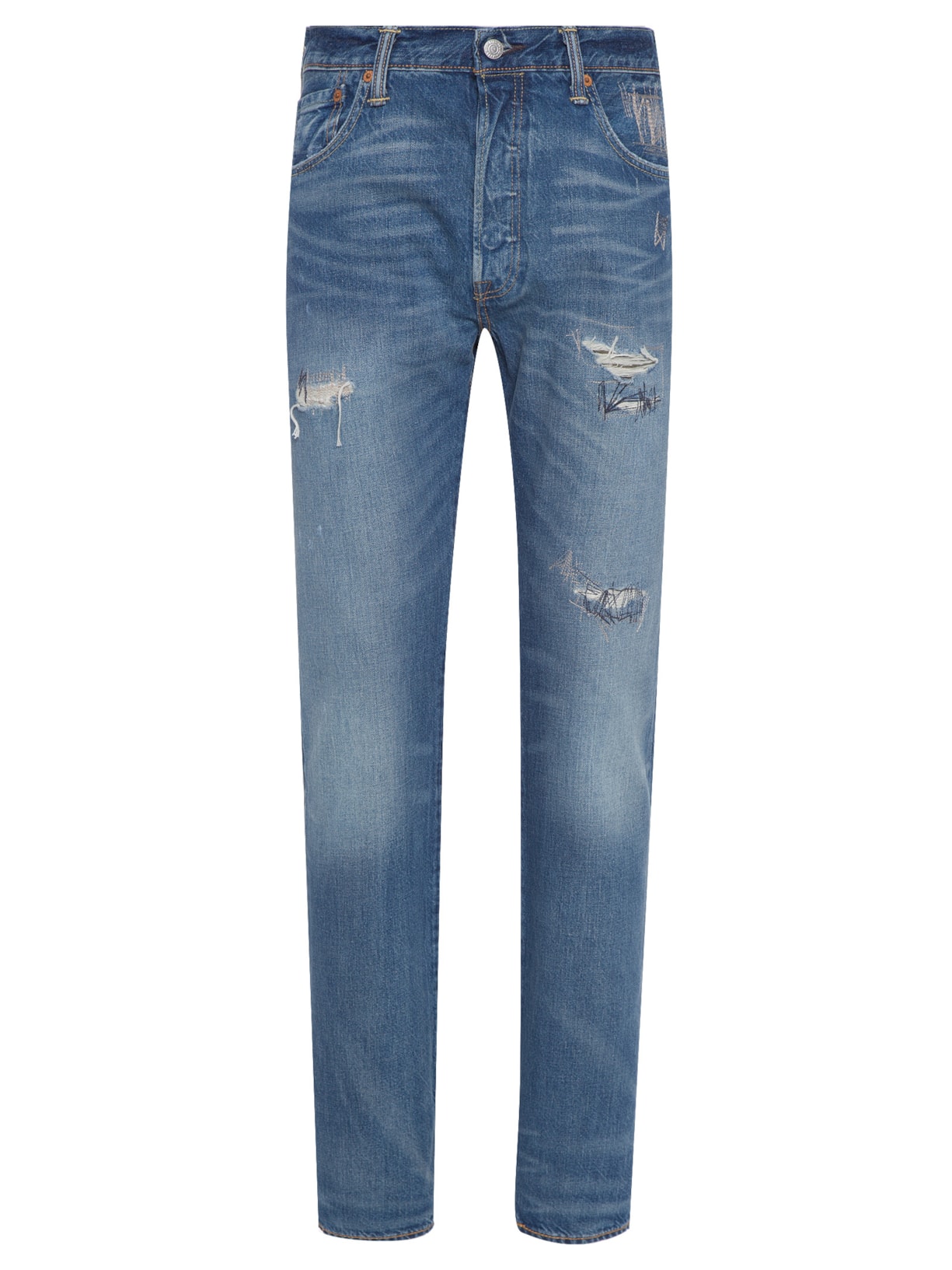 Calça Masculina 501 Original Fit - Azul