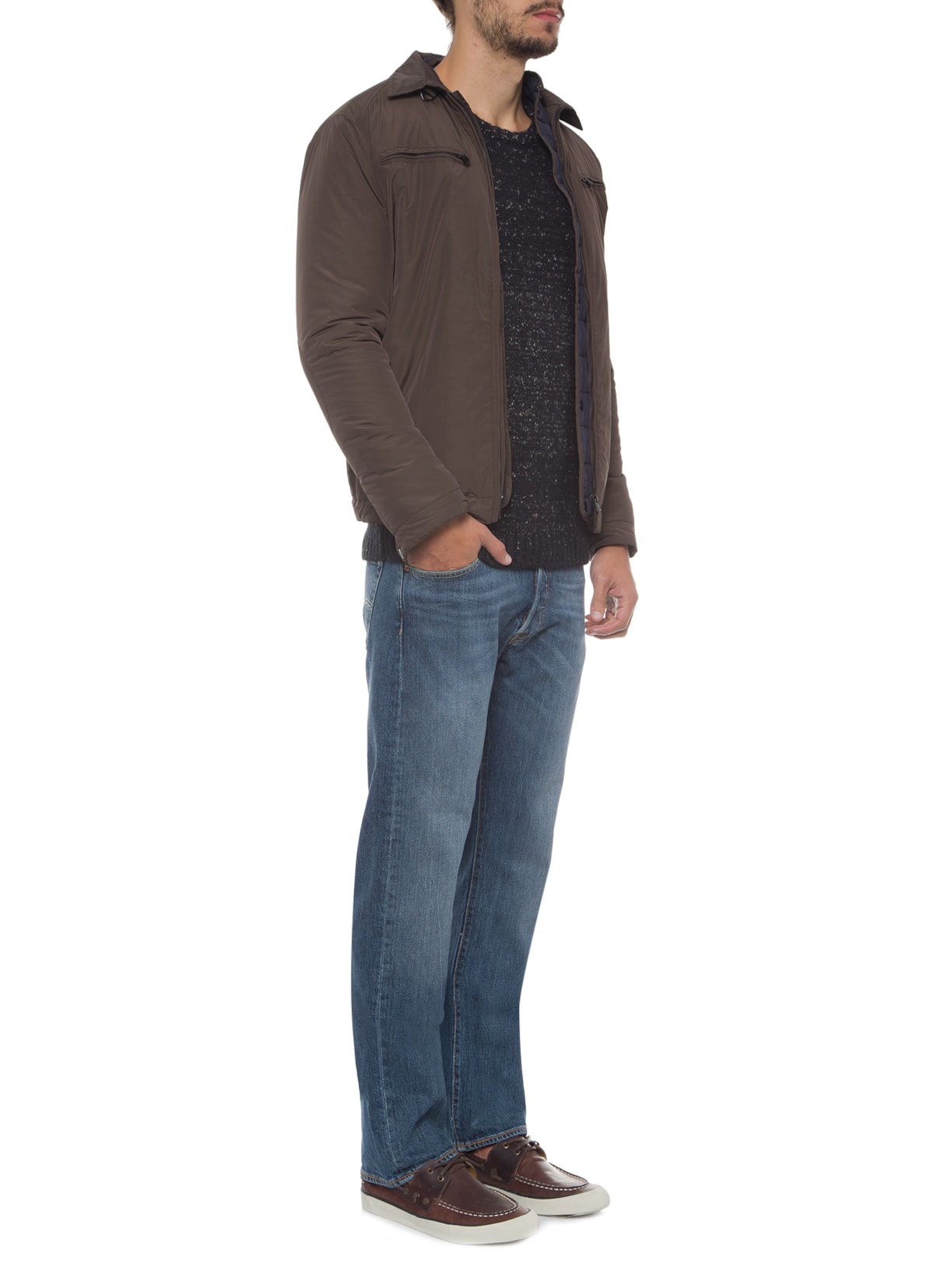 Calca Masculina 501 Original Fit Azul Levi's