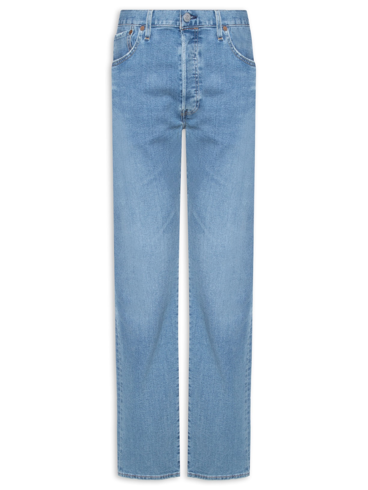 Calça Masculina 501 Original Fit - Azul