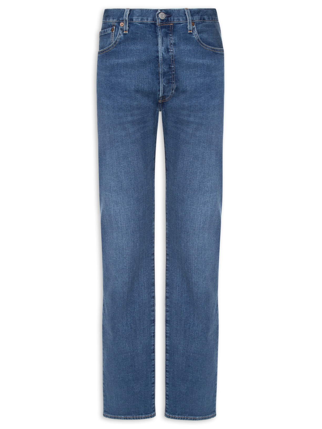 Calça Masculina 501 Original Fit - Azul