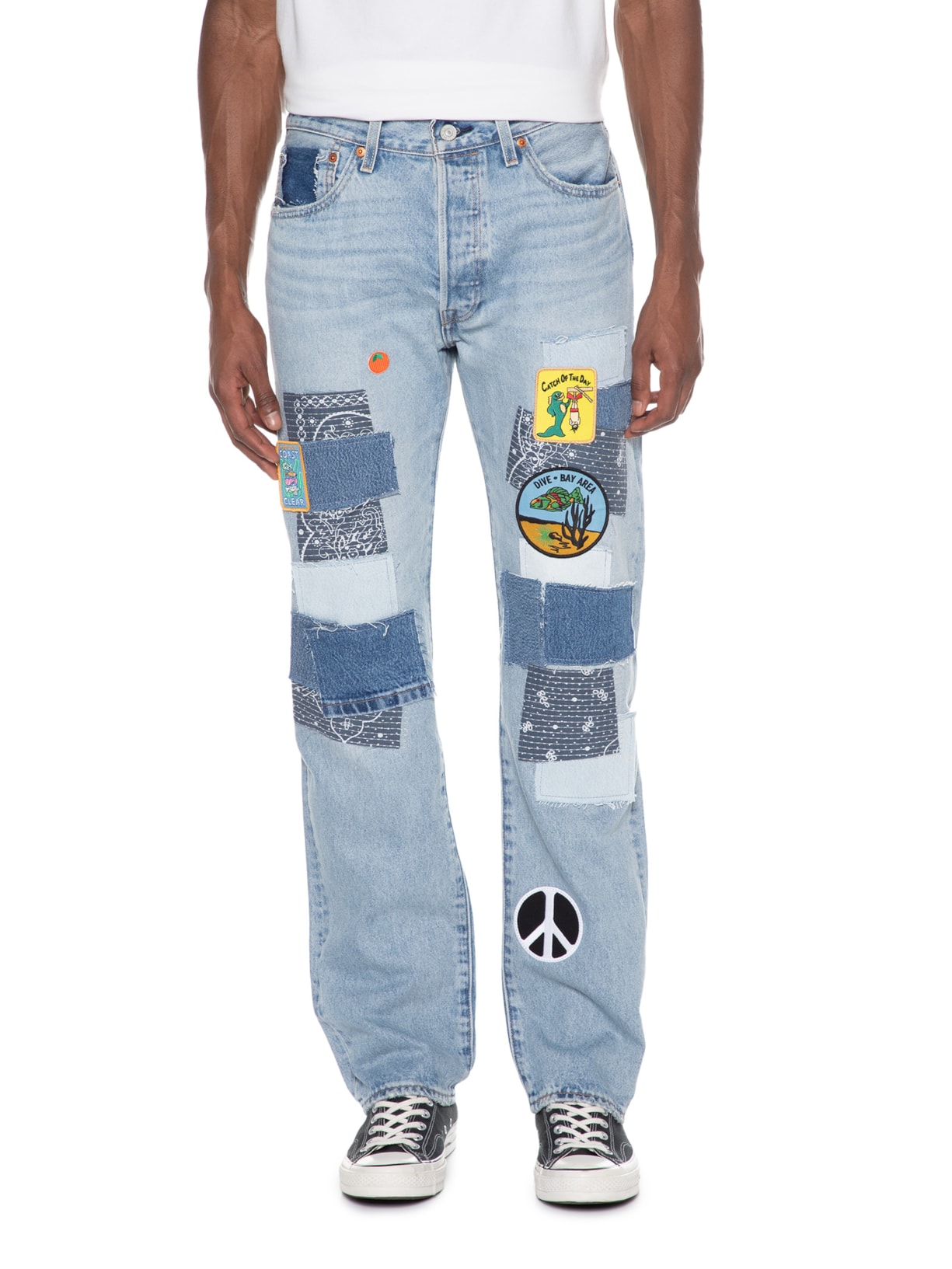 Calça Masculina 501® Original Azul Levi's