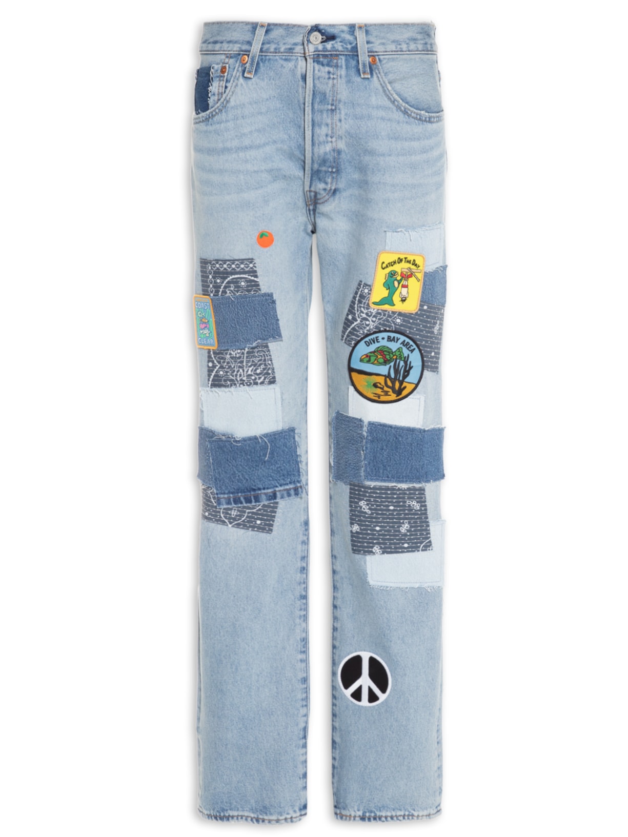 Calça Masculina 501® Original Azul Levi's