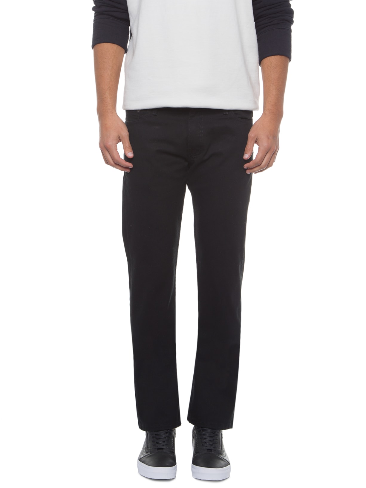 Calça Masculina 504 Regular Straight Fit Preto Levi's