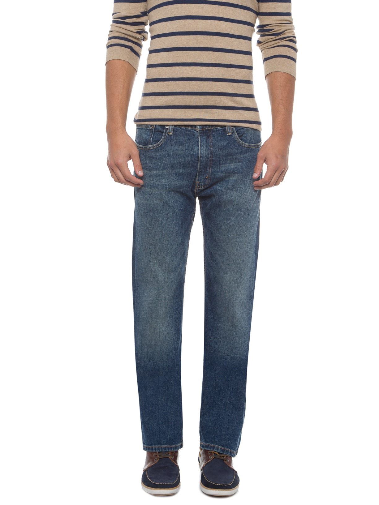 Calça Masculina 505 Regular Fit Azul Levi's