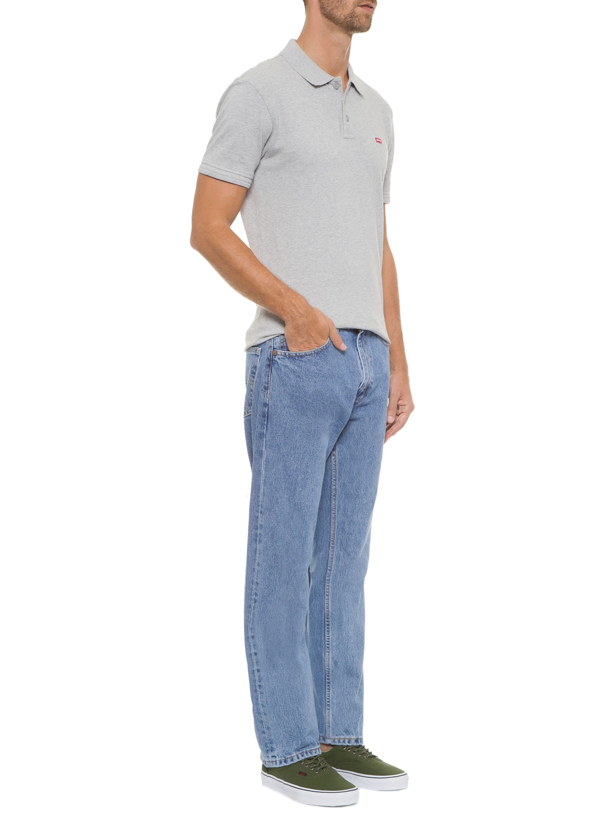 Calça Masculina 505 Regular Fit Azul Levi's