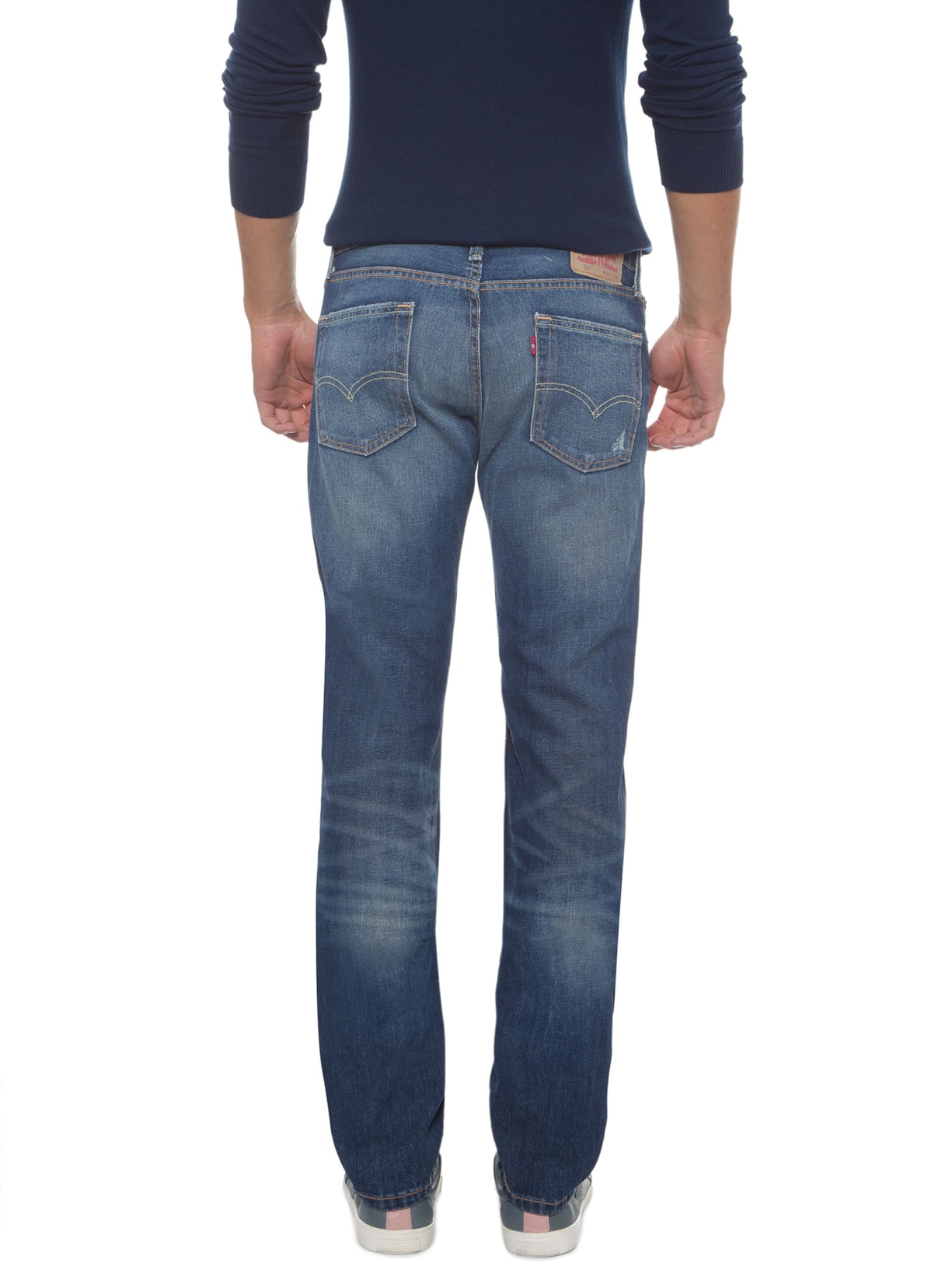 Calca Masculina 511 Slim Fit Azul Levi's