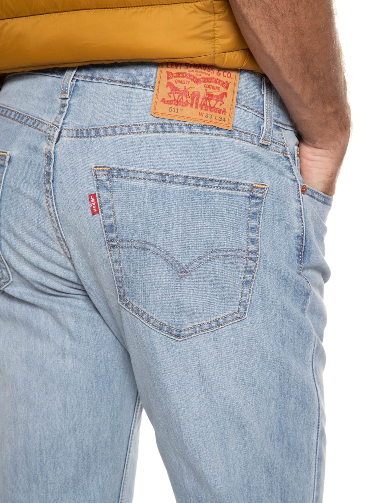 Calça Masculina 511t Slim Azul Levi's