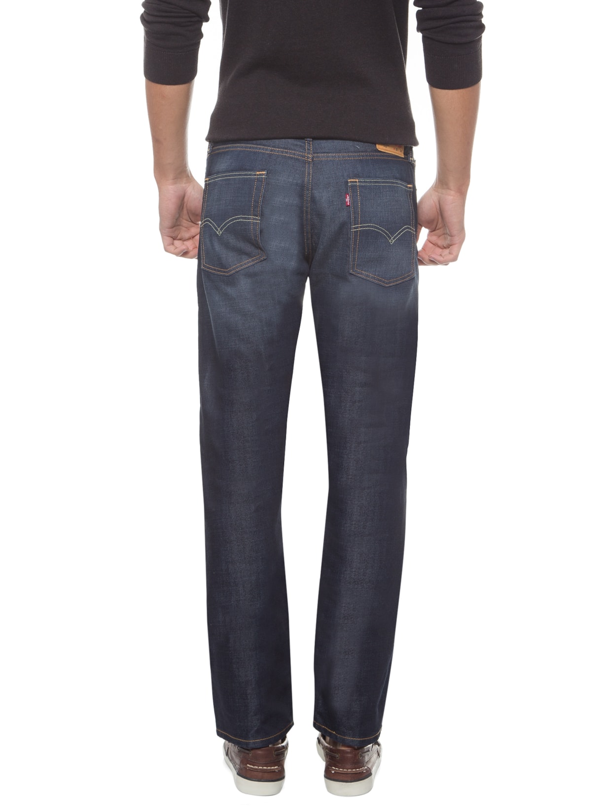 Calça Masculina 513 Slim Straight Fit Preto Levi's
