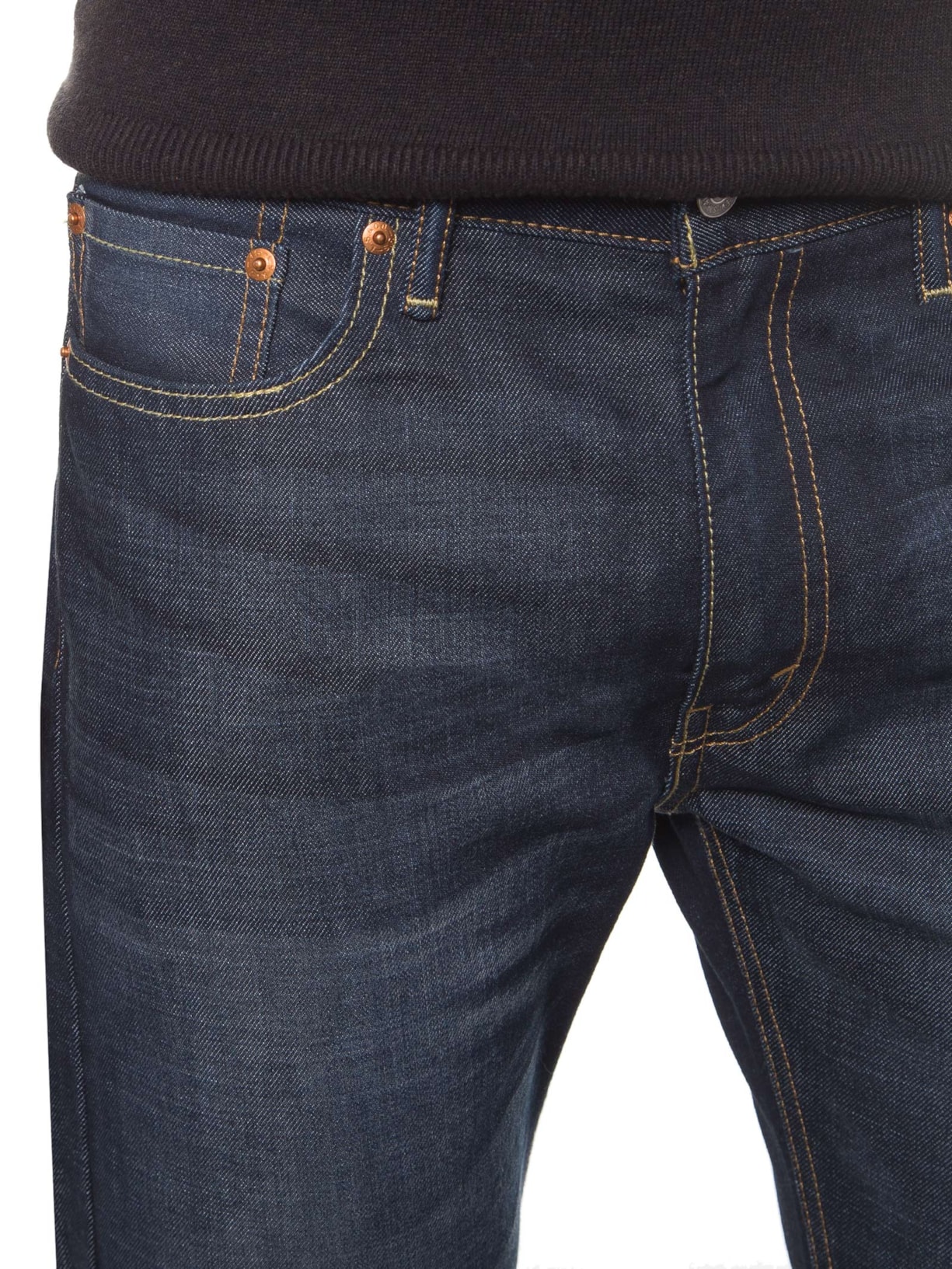 Calça Masculina 513 Slim Straight Fit Preto Levi's