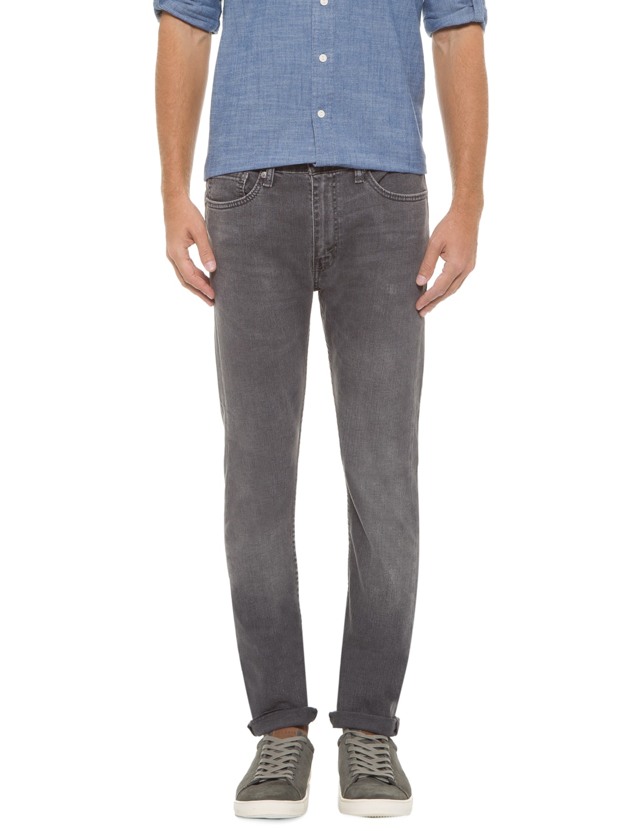 Calça Masculina 519 Stretch Cinza Levi's