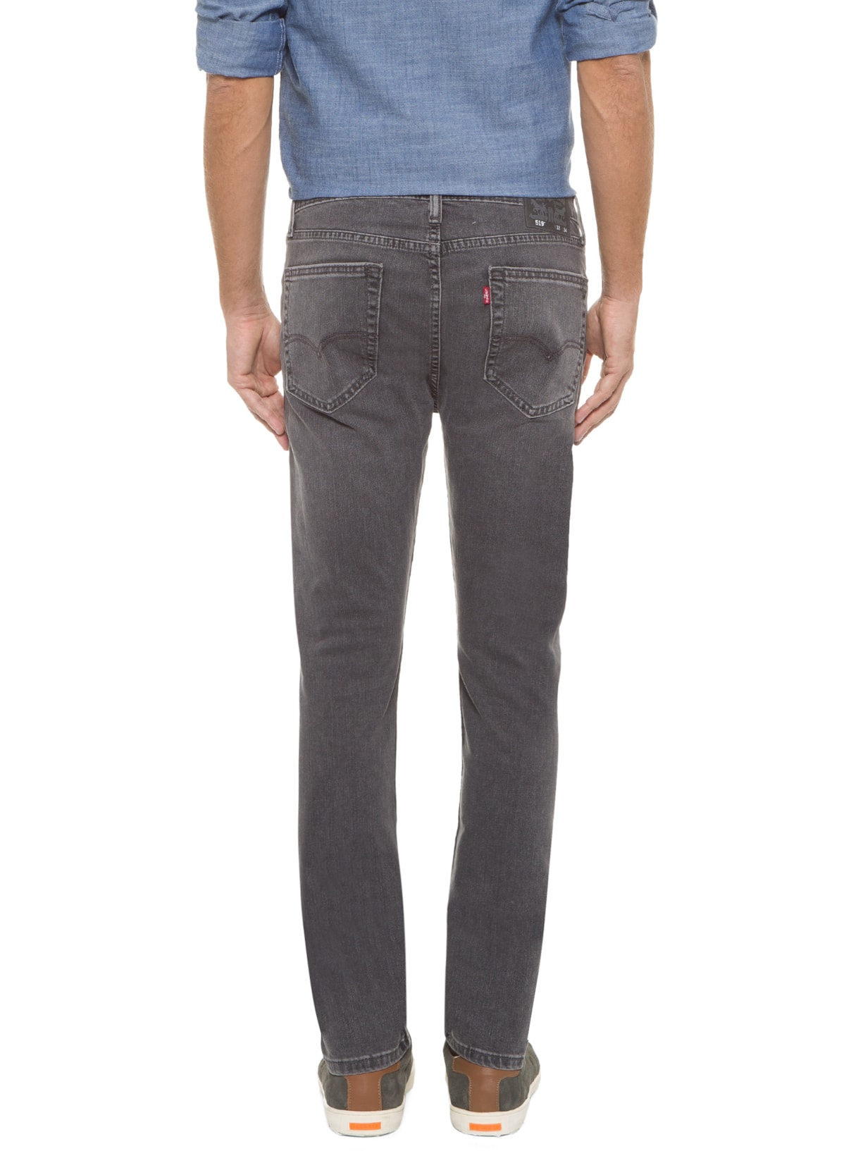 Calça Masculina 519 Stretch Cinza Levi's