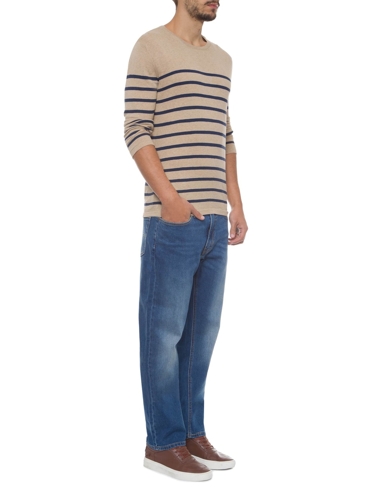 Calca Masculina 541 Athletic Straight Azul Levi's
