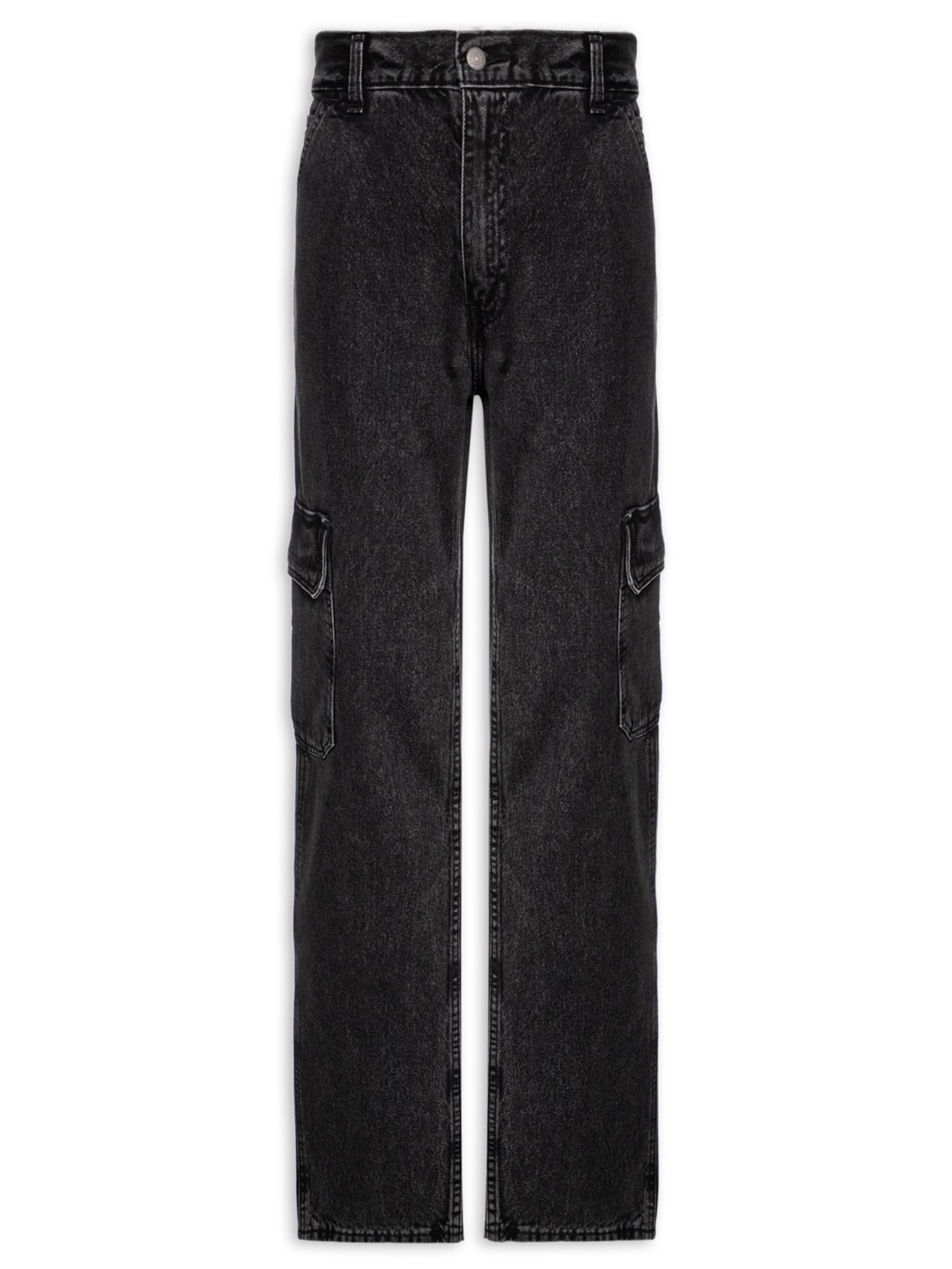 Calça Masculina 568® Loose Strt Cargo - Preto