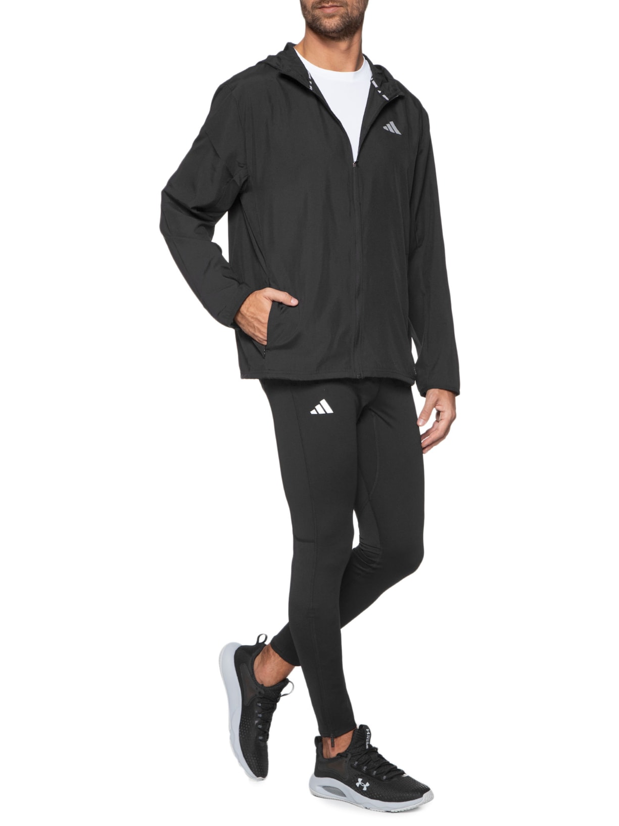 Adidas - Calça Masculina Adizero Running Essentials - Preto