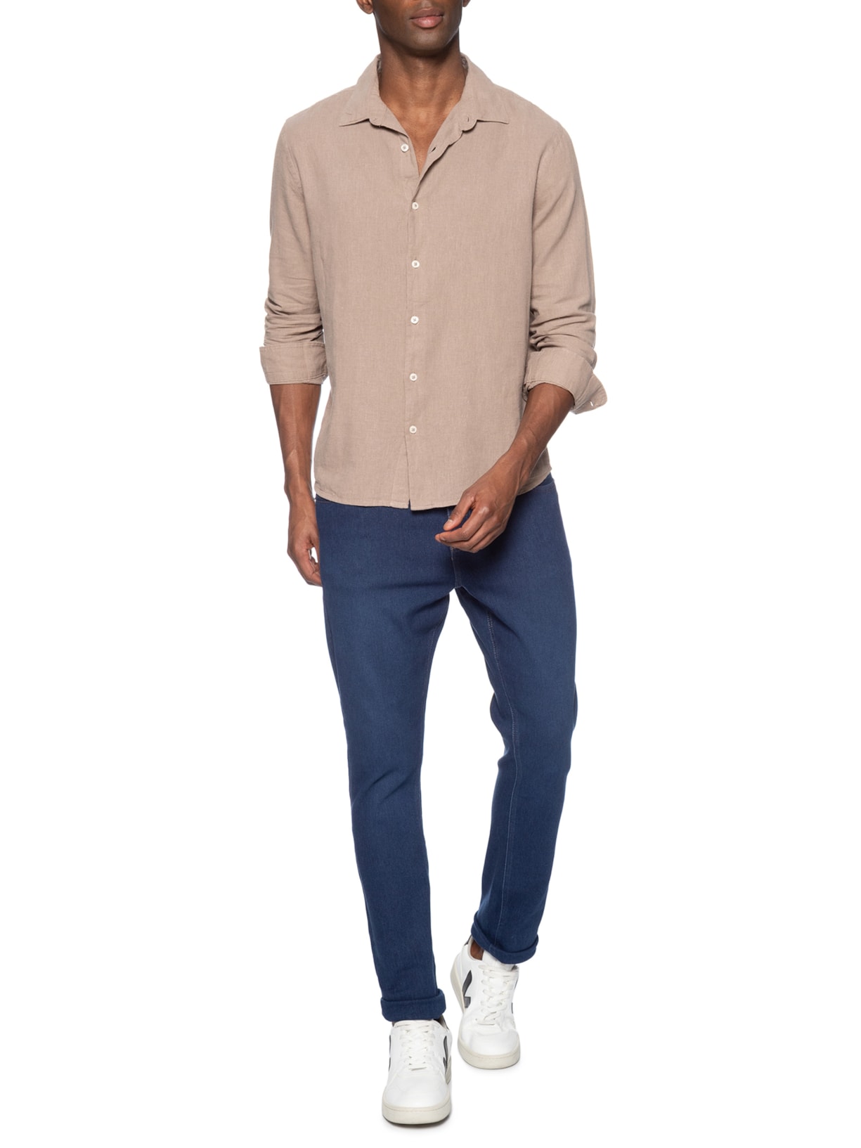 Calça Masculina Adulto Azul Hering