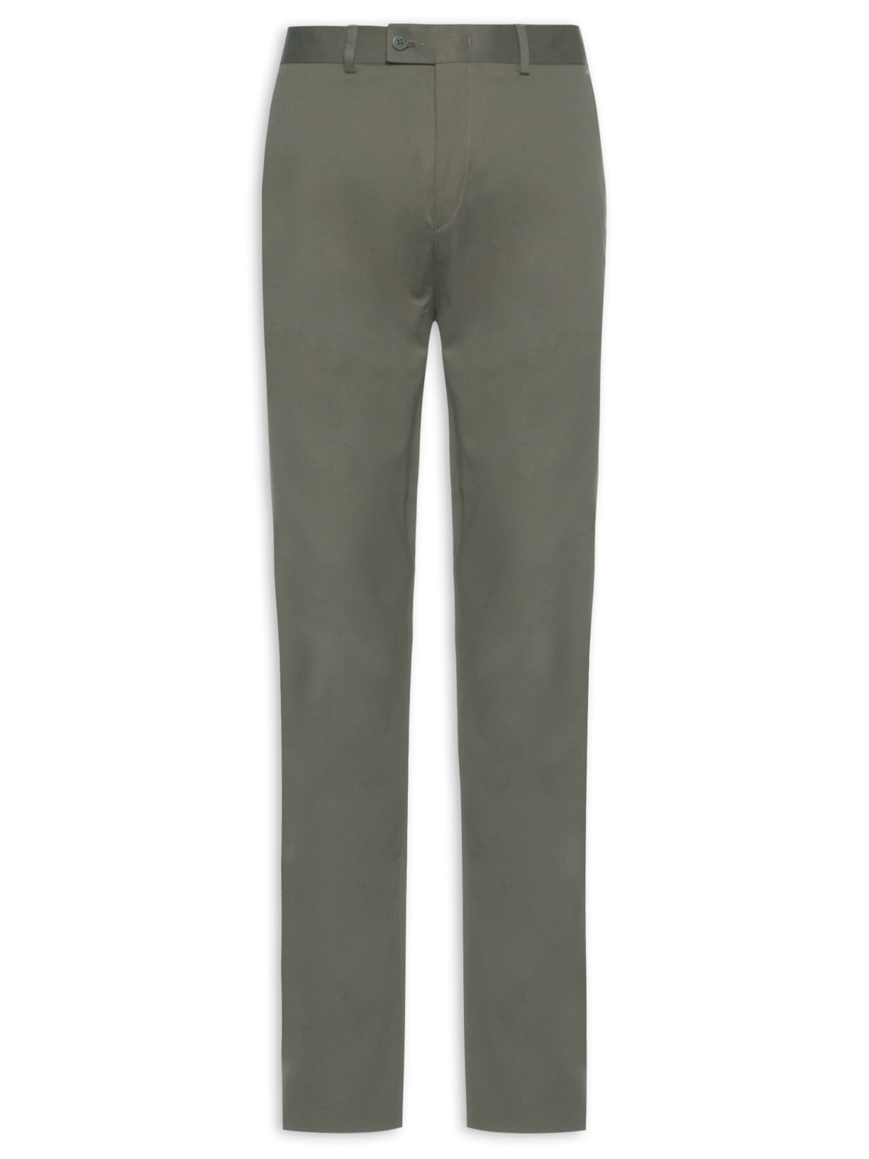 Calça Masculina Alfaiataria Algodão - Cinza