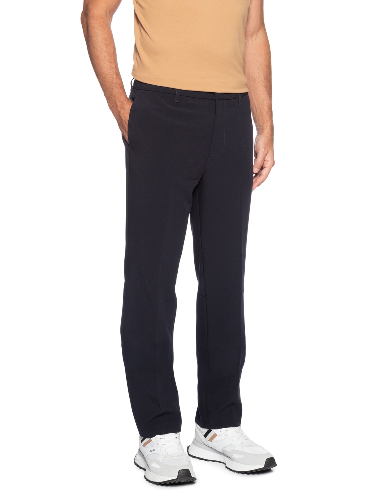 Calça Masculina Alfaiataria Azul Emporio Armani