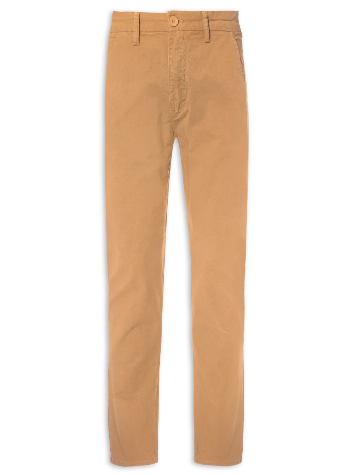 Calça Masculina Alfaiataria Comfort Paper - Marrom