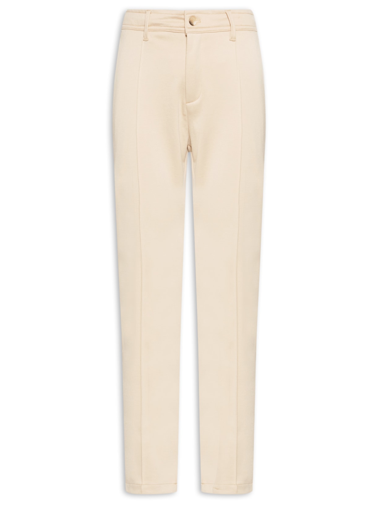 Calça Masculina Alfaiataria Comfy Slim - Bege