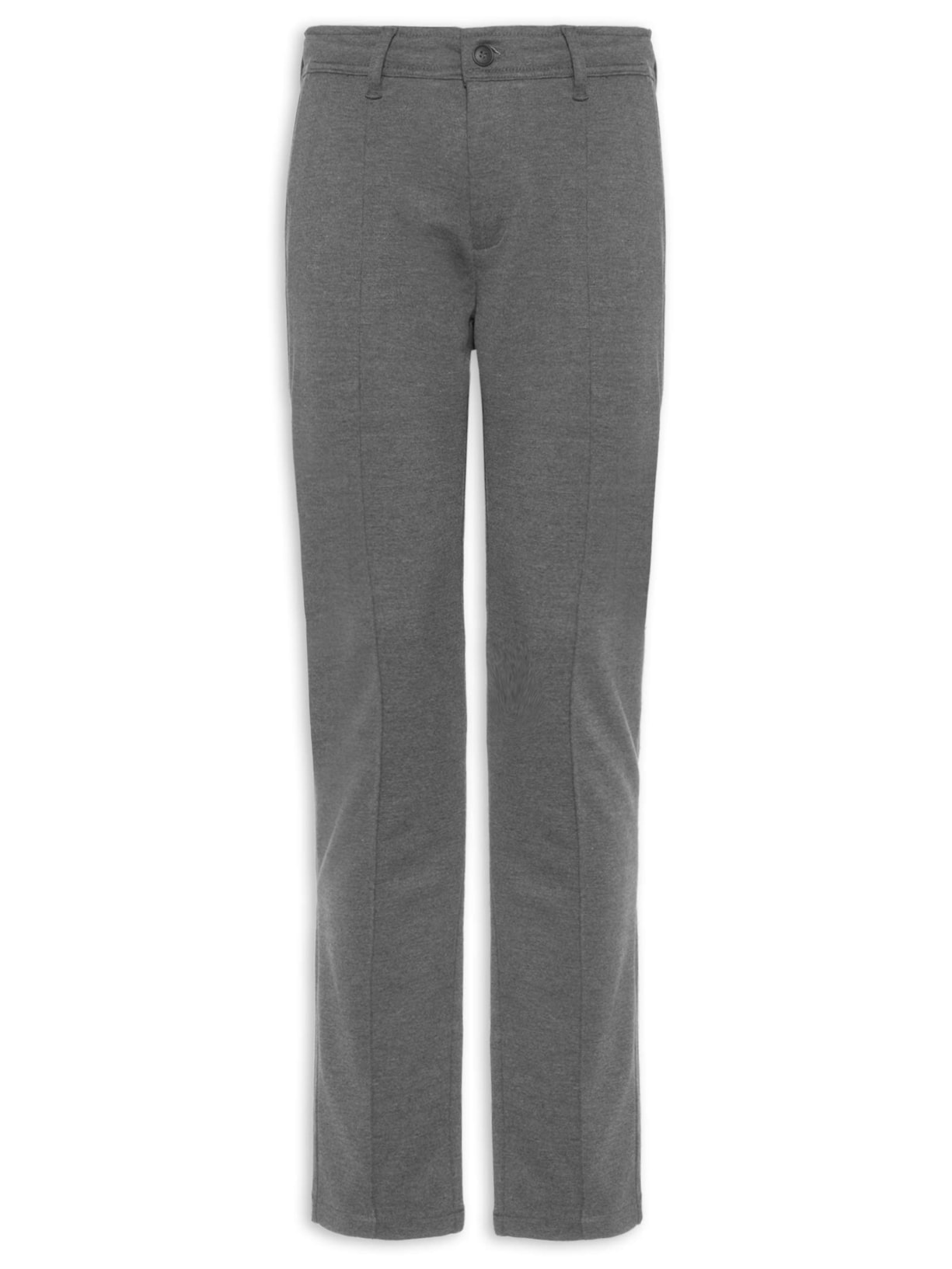 Calça Masculina Alfaiataria Comfy Slim - Cinza