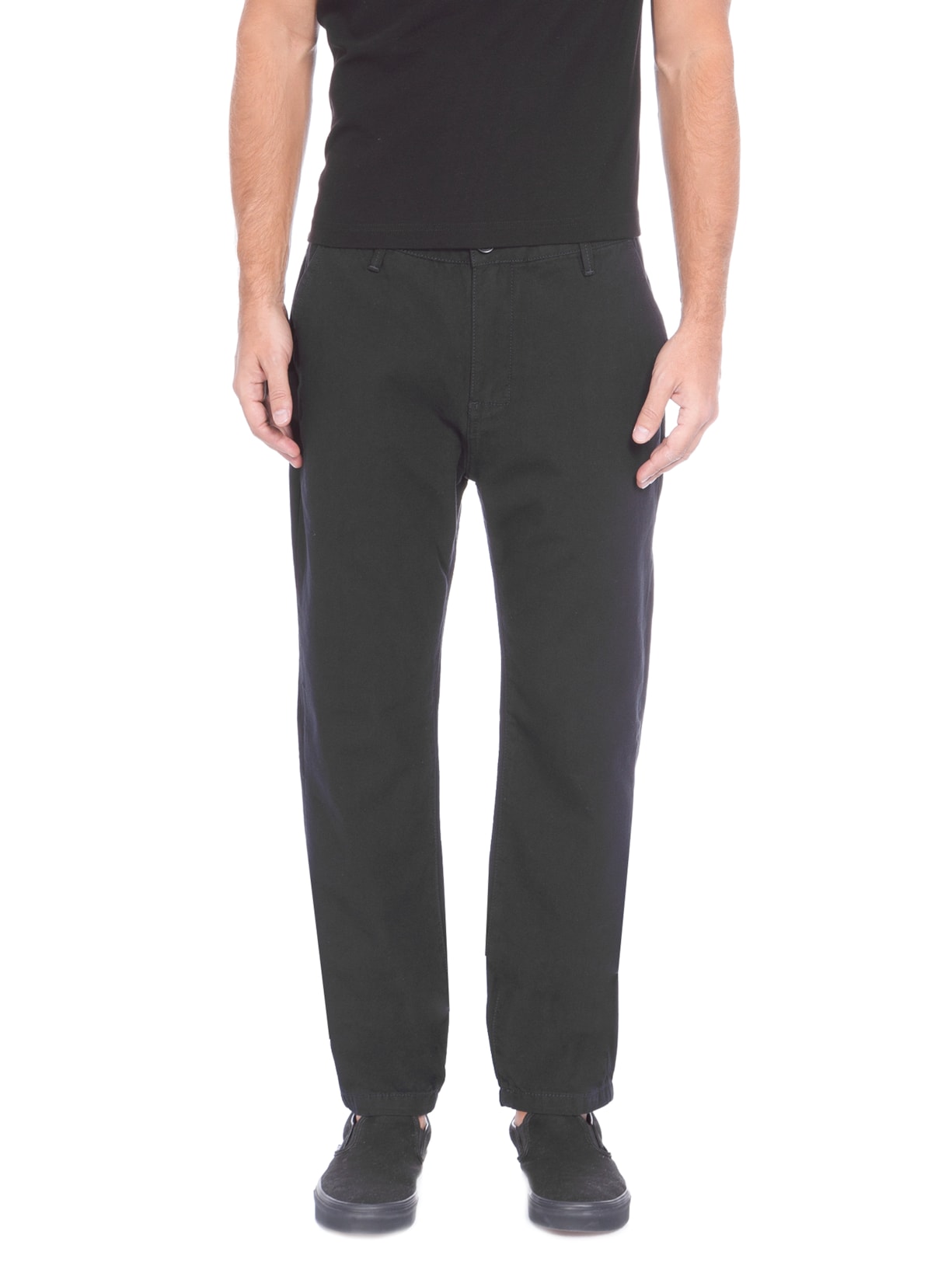 Calça Masculina Alfaiataria E-Basics Preto Osklen