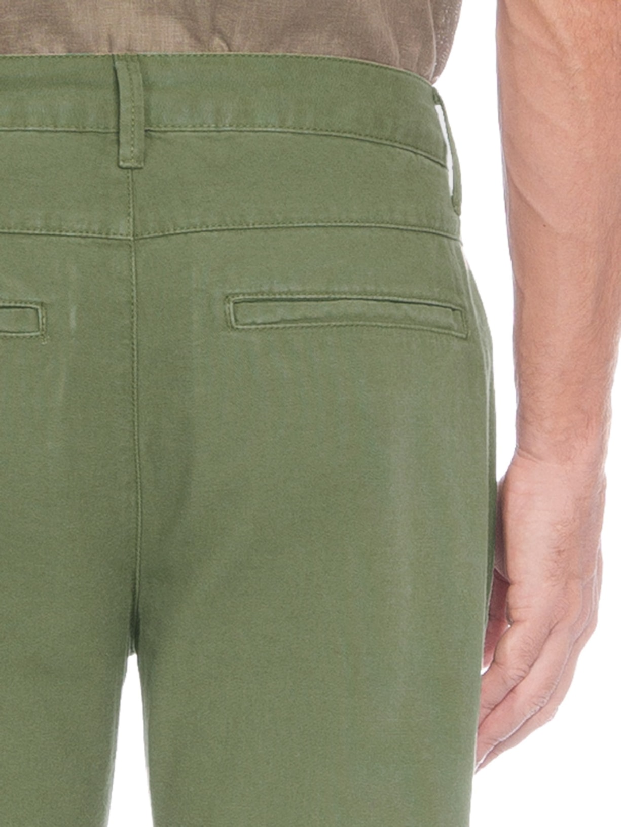 Calça Masculina Alfaiataria E-Basics Verde Osklen