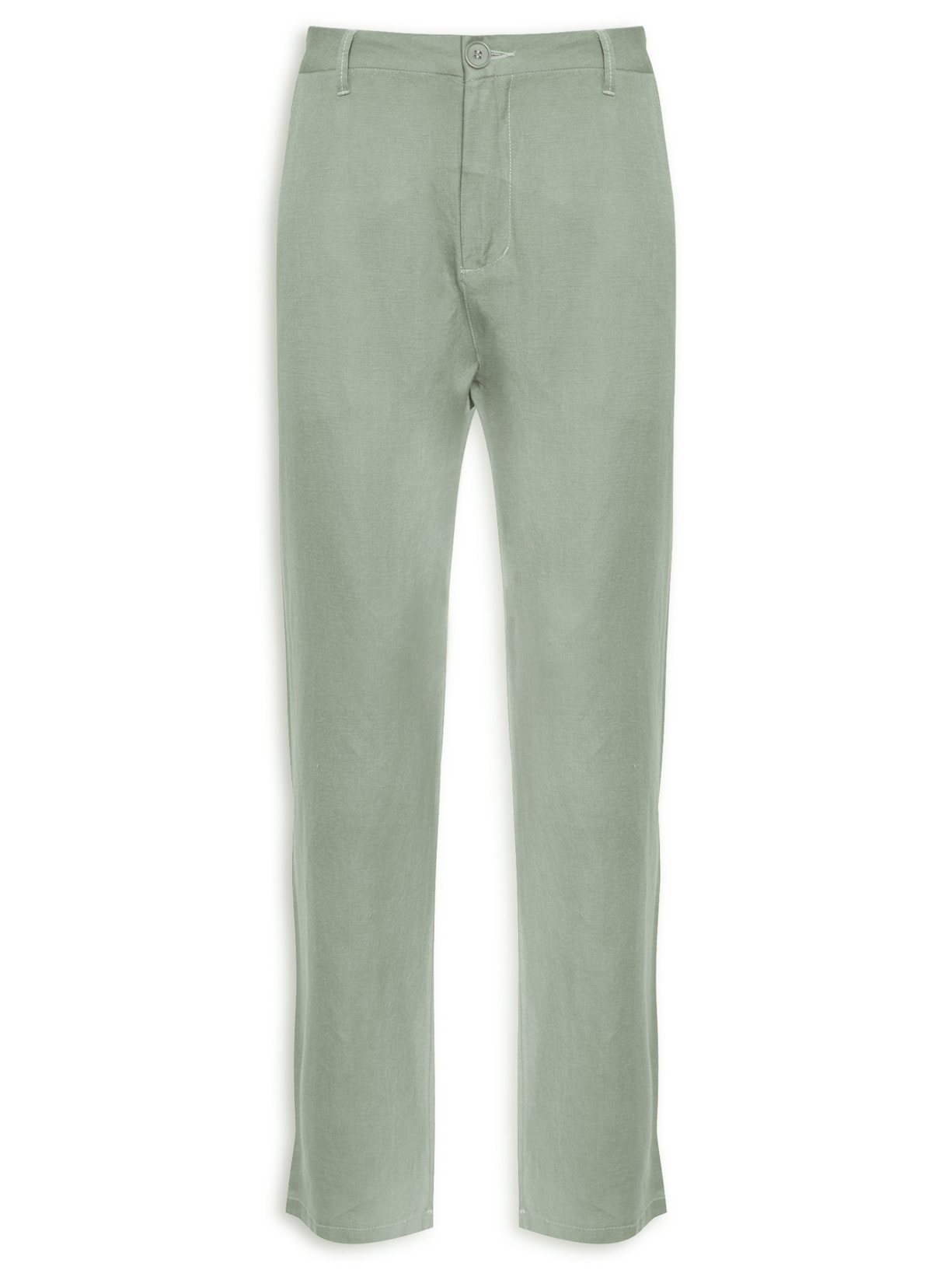 Calça Masculina Alfaiataria Fluid Linen - Verde
