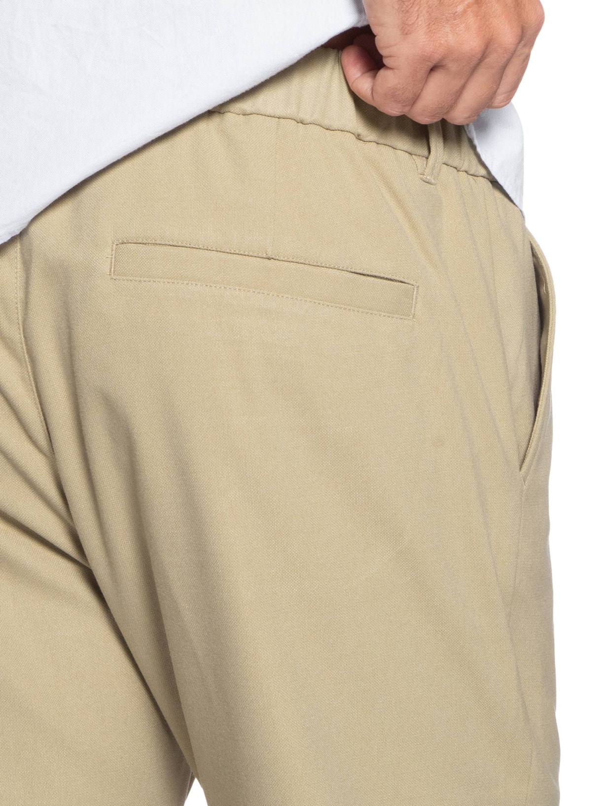 Calça Masculina Alfaiataria Knit Marrom Osklen