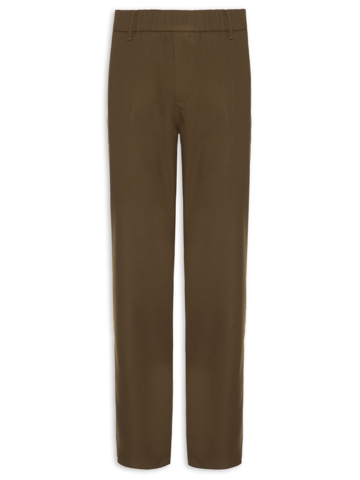 Calça Masculina Alfaiataria Knit - Marrom