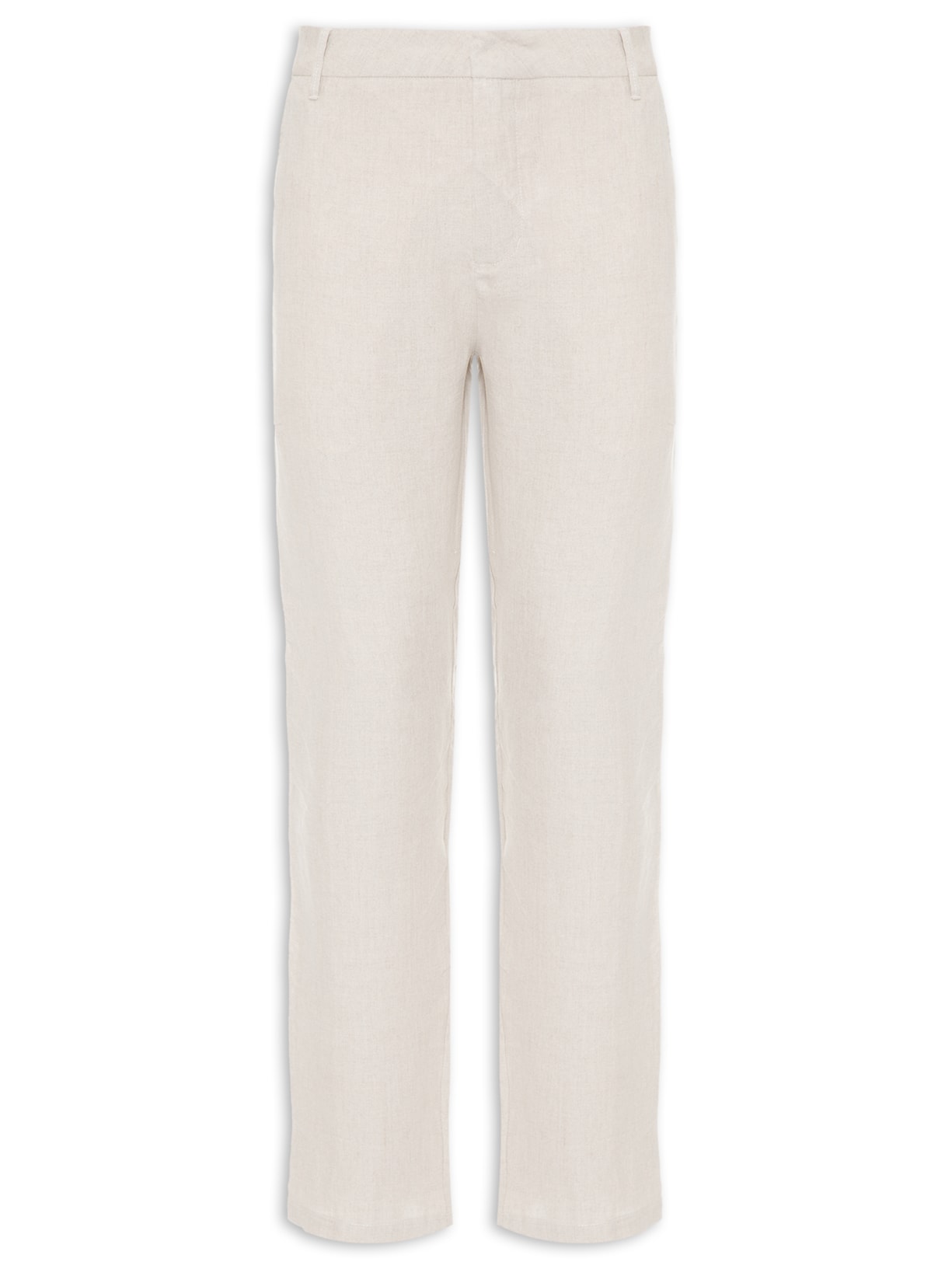Calça Masculina Alfaiataria Linen Classic - Bege