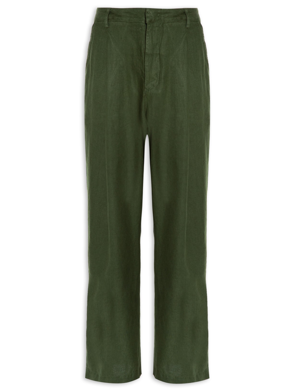 Calça Masculina Alfaiataria Linen New Jazz - Verde