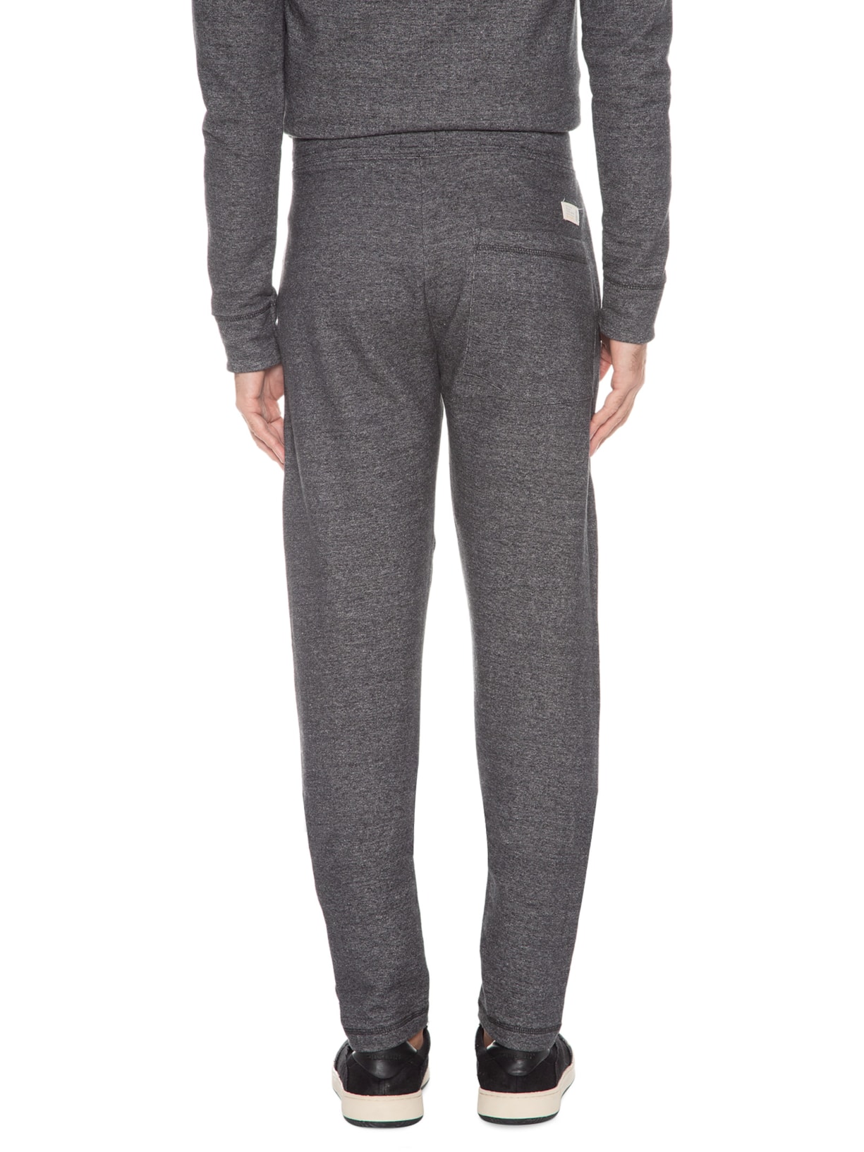 Calça Masculina Alfaiataria Moletom Preto Pineapple