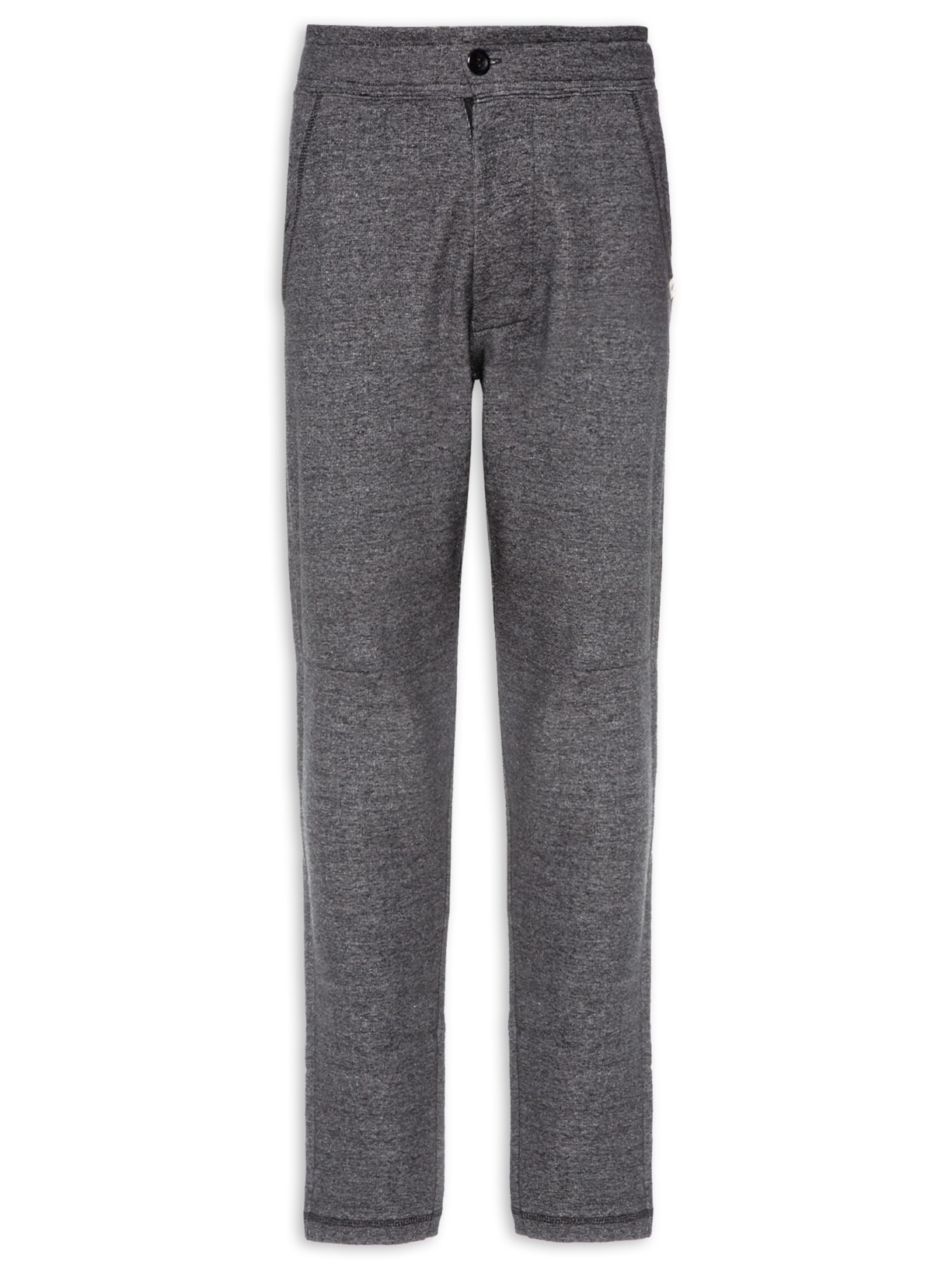 Calça Masculina Alfaiataria Moletom Preto Pineapple